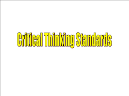 Reflective learning   critical thinking
