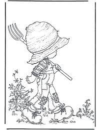 Turn on the printer and click on one of the designs you prefer. Holly Hobbie Original Coloring Pages Coloring Home