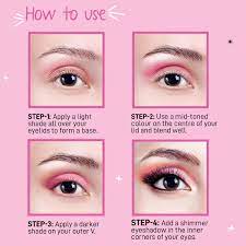 types of eyeshadow and tips to apply