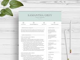 Resume Template For Word By Resume Templates On Dribbble
