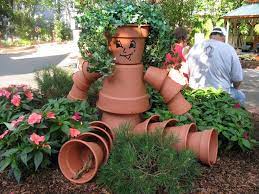 Terra Cotta Flowerpot Art