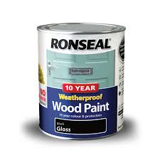10 Year Weatherproof Wood Paint Ronseal