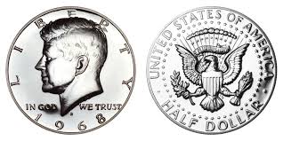 1968 S Kennedy Silver Half Dollar 40 Silver Coin Value