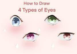 How to Draw 4 Types of Anime Eyes by Asterine - Make better art | CLIP  STUDIO TIPS