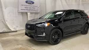 2021 ford edge st changes: Black 2021 Ford Edge St Line Review Macphee Ford Youtube