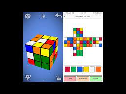 20 moves using cube solver app