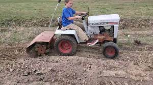 bolens 1257 garden tractor test with