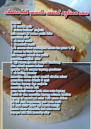 Resepi kek marble yang senang dan sedap ok hari nie kita belajar buat kek marble lar plak. Step By Step Resepi Kek Rainbow Azlina Ina Foody Bloggers