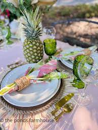 5 luau party table decor ideas to wow