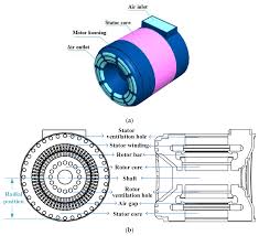 rature of an induction motor