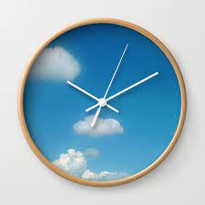 South Western Skies Wall Clock By