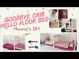Goodbye Crib Hello Floor Bed Using