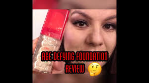 Revlon Age Defying W Dna Foundation Review