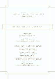 21 Printable Wedding Program Template Ideas Wedding Forward