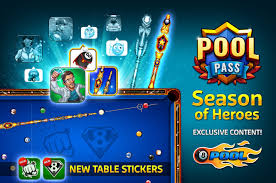 8 ball pool let's you shoot some stick with competitors around the world. 8 Ball Pool On Twitter New Rewards New Season Pass Season Of Heroes Is Here Start Ranking Up Now