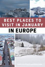 places to visit in europe in january