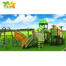 kids garden playground plastic slide