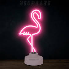 Big Flamingo Neon Lamp Neon Gaze