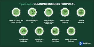 cleaning business proposal that wins