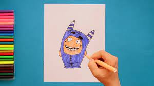 Drawings of oddbods oddbods | this is the official oddbods pinterest… baca selengkapnya drawings of oddbods / how to draw oddbods, coloring book #65 | cute drawing. How To Draw Pogo Oddbods Character Youtube