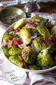 garlic roasted brussels sprouts with