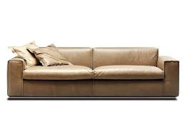 steve 3 seater leather sofa by former