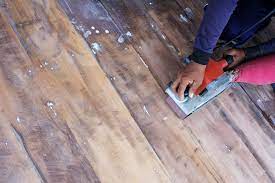 how to bleach hardwood floors