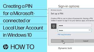 user accounts and logins in windows 10