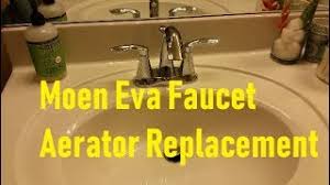 moen eva 6410 faucet aerator upgrade