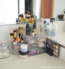 clean out organize your makeup the