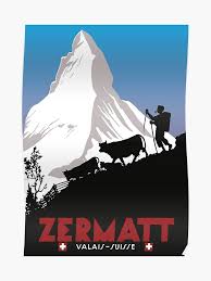 Zermatt Valais Suisse Poster