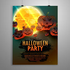 Halloween Flyer Free Vector Art 7533 Free Downloads