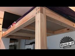 loft bed construction diy build it