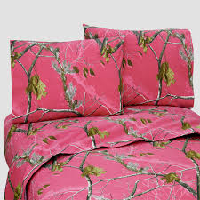 realtree fuchsia hot pink camo sheets