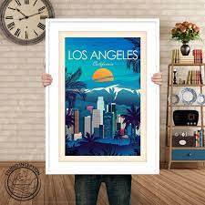 Los Angeles Travel Print Los Angeles