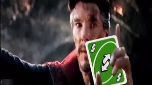Uno reverse cards are powerful objects capable to reflecting absolutely anything. Thanos Snaps His Fingers But Gets Reflected By Uno Reverse Card And Dies Youtube