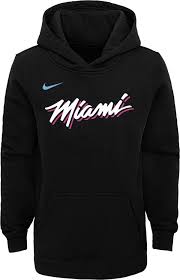 This hoodie sold out on all sites within a couple weeks. Nike Youth Miami Heat Dri Fit City Edition Pullover Hoodie Dick S Sporting Goods