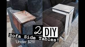 diy sofa side tables under 25 you