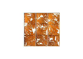 Monstera Rusty Outdoor Privacy Screen