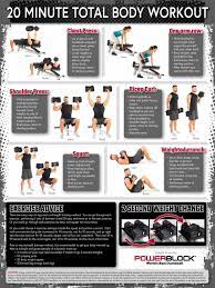 home gym dumbbell exercise poster 3