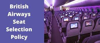 british airways seat selection