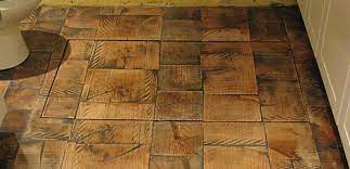 end grain wood tile flooring muskoka