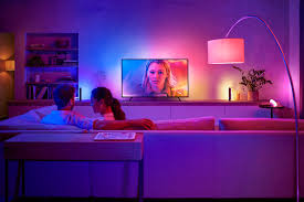 Philips Hue S New Play Gradient Lightstrip Promises A Big Upgrade For Home Entertainment Spaces Techcrunch