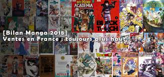 bilan manga 2018 ventes en france