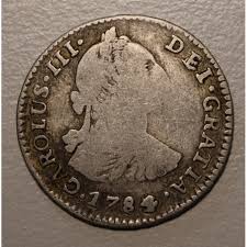 Potosi 1 Real 1784/3 PR CJ:66.13.1 Carlos III Con Doble Golpe En Anverso y  Reverso - Filacor Monedas, Billetes y accesorios para coleccionistas