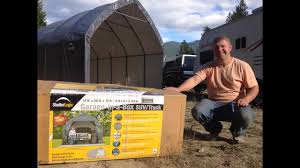 Whether you need a portable garage for your car, boat, truck, motorcycle, tractor, or tools, you're sure to get the perfect solution from shelters of america. Best Portalbe Rv Garage Shelterlogic Garage In A Box
