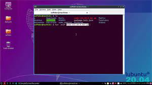 extract tar gz in ubuntu linux