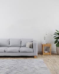 minimalist interior of living room