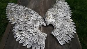 Extra Large Angel Wings Wall Decoration
