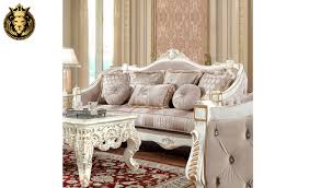 orleans european style white royal sofa